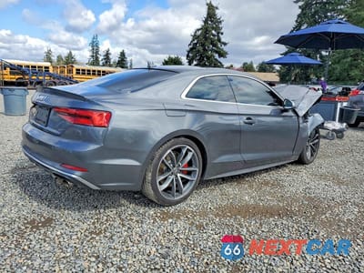 Trzecie zdjęcie samochodu z tyłu: 2018 AUDI S5 PREMIUM PLUS VIN:WAUP4AF52JA001655 - miniatura