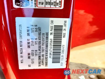 Zdjęcie 12 z 12 samochodu: 2016 MAZDA 3 SPORT VIN:JM1BM1U71G1295849 - miniatura