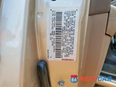 Zdjęcie 12 z 12 samochodu: 2001 TOYOTA CAMRY LE VIN:JT2BG22K810597889 - miniatura