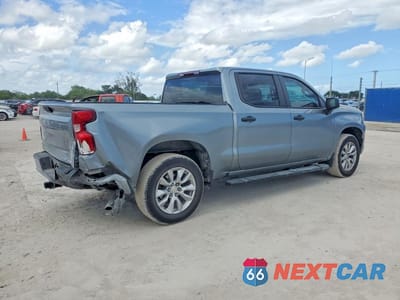 Trzecie zdjęcie samochodu z tyłu: 2024 CHEVROLET SILVERADO C1500 CUSTOM VIN:3GCPABEK9RG338698 - miniatura