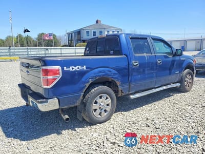 Trzecie zdjęcie samochodu z tyłu: 2011 FORD F150 SUPERCREW VIN:1FTFW1ET7BFB19858 - miniatura