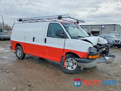 Czwarte zdjęcie samochodu z boku: 2018 CHEVROLET EXPRESS G3500 VIN:1GCZGGFG1J1234269 - miniatura