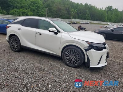 Czwarte zdjęcie samochodu z boku: 2024 LEXUS RX 350 LUXURY VIN:2T2BAMCA1RC084491 - miniatura