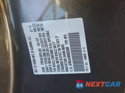 Zdjęcie 12 z 12 samochodu: 2019 HONDA ODYSSEY ELITE VIN:5FNRL6H90KB025800 - miniatura