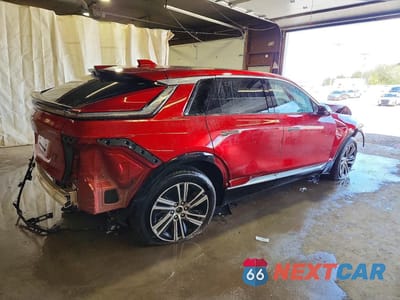 Trzecie zdjęcie samochodu z tyłu: 2025 CADILLAC LYRIQ LUXURY VIN:1GYKPNRLXSZ311782 - miniatura