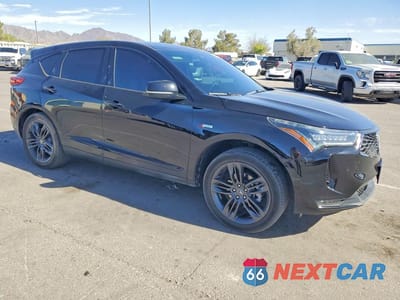 Czwarte zdjęcie samochodu z boku: 2022 ACURA RDX A-SPEC VIN:5J8TC1H67NL006596 - miniatura
