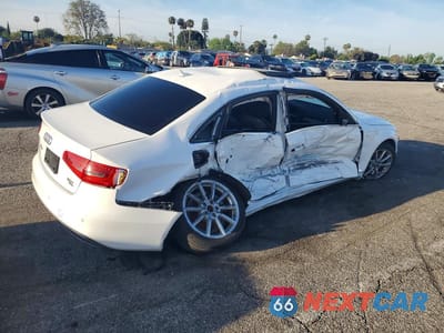 Trzecie zdjęcie samochodu z tyłu: 2014 AUDI A4 PREMIUM PLUS VIN:WAUFFAFL5EN045779 - miniatura