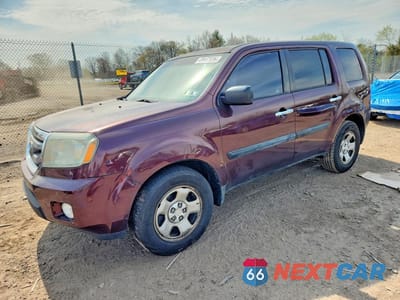 2011 HONDA PILOT LX 5FNYF4H26BB088944 - główne zdjęcie licytacji z USA - miniatura