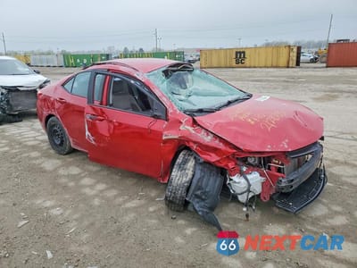 Czwarte zdjęcie samochodu z boku: 2019 TOYOTA COROLLA LE VIN:2T1BURHEXKC212883 - miniatura