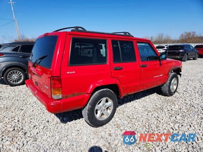 Trzecie zdjęcie samochodu z tyłu: 2000 JEEP CHEROKEE CLASSIC VIN:1J4FF58S8YL166900 - miniatura