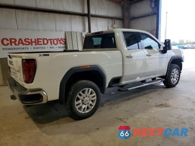 Trzecie zdjęcie samochodu z tyłu: 2022 GMC SIERRA K2500 SLE VIN:1GT59ME79NF123311 - miniatura