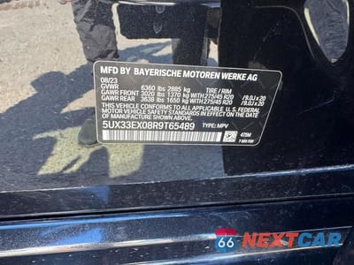 Zdjęcie 10 z 10 samochodu: 2024 BMW X6 XDRIVE40I VIN:5UX33EX08R9T65489 - miniatura