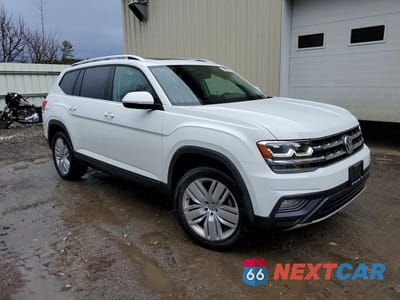 Czwarte zdjęcie samochodu z boku: 2019 VOLKSWAGEN ATLAS SE VIN:1V2UR2CA7KC602837 - miniatura