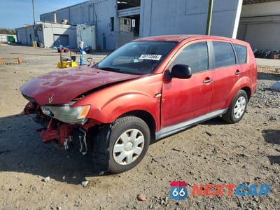 2010 MITSUBISHI OUTLANDER ES JA4AS2AW2AZ005446 - główne zdjęcie licytacji z USA - miniatura