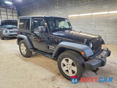 Czwarte zdjęcie samochodu z boku: 2010 JEEP WRANGLER SPORT VIN:1J4AA2D19AL162395 - miniatura