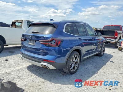 Trzecie zdjęcie samochodu z tyłu: 2024 BMW X3 SDRIVE30I VIN:5UX43DP01R9U29001 - miniatura