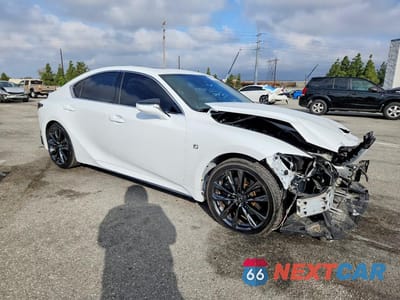 Czwarte zdjęcie samochodu z boku: 2023 LEXUS IS 350 F SPORT VIN:JTHGZ1B21P5063063 - miniatura