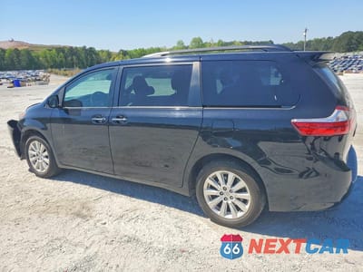 Drugie zdjęcie samochodu z przodu: 2015 TOYOTA SIENNA XLE 7-PASSENGER VIN:5TDDK3DC7FS104864 - miniatura