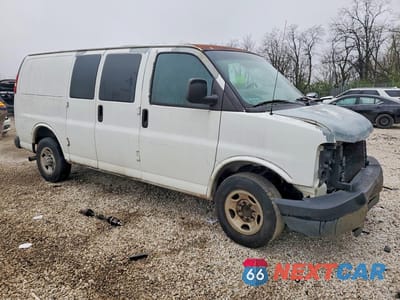 Czwarte zdjęcie samochodu z boku: 2005 CHEVROLET EXPRESS 2500 DELIVERY VAN VIN:1GCGG25V451106320 - miniatura