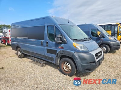 Czwarte zdjęcie samochodu z boku: 2019 RAM PROMASTER 3500 DELIVERY VAN VIN:3C6URVJG8KE548622 - miniatura