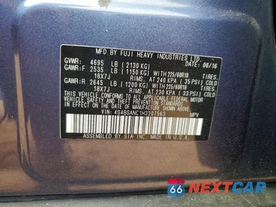 Zdjęcie 13 z 13 samochodu: 2017 SUBARU OUTBACK 2.5I LIMITED VIN:4S4BSANC1H3207563 - miniatura