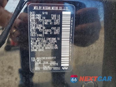 Zdjęcie 13 z 13 samochodu: 2019 INFINITI QX80 LUXE VIN:JN8AZ2NF3K9682717 - miniatura