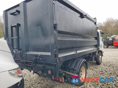 Czwarte zdjęcie samochodu z boku: 2019 ISUZU NPR HD DUMP TRUCK VIN:54DC4W1B1KS814472 - miniatura