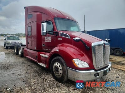 2021 KENWORTH T680 SEMI TRUCK 1XKYDP9X1MJ399537 - główne zdjęcie licytacji z USA - miniatura