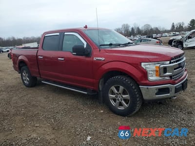 Czwarte zdjęcie samochodu z boku: 2018 FORD F150 SUPERCREW VIN:1FTFW1E56JFD35023 - miniatura