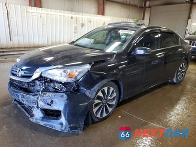 2015 HONDA ACCORD TOURING HYBRID 1HGCR6F76FA006366 - główne zdjęcie licytacji z USA - miniatura