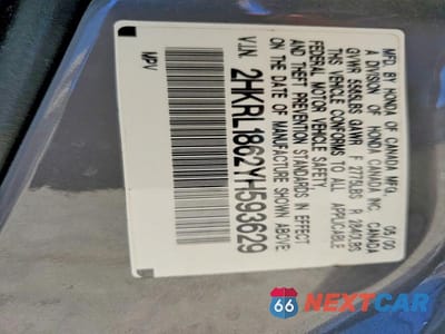 Zdjęcie 13 z 13 samochodu: 2000 HONDA ODYSSEY EX VIN:2HKRL1862YH593629 - miniatura