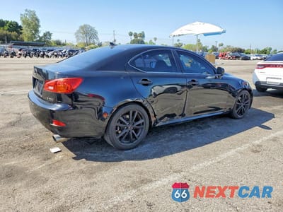 Trzecie zdjęcie samochodu z tyłu: 2007 LEXUS IS 250 VIN:JTHBK262X75032523 - miniatura