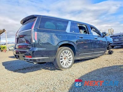 Trzecie zdjęcie samochodu z tyłu: 2024 CADILLAC ESCALADE ESV LUXURY VIN:1GYS3JKT8RR374646 - miniatura