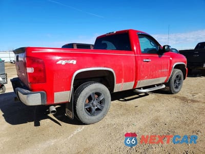 Trzecie zdjęcie samochodu z tyłu: 2008 CHEVROLET SILVERADO K1500 VIN:1GCEK14J78Z254479 - miniatura