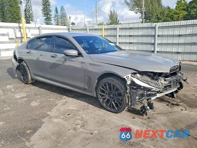 Czwarte zdjęcie samochodu z boku: 2022 BMW 740 I VIN:WBA7T2C04NCH01241 - miniatura