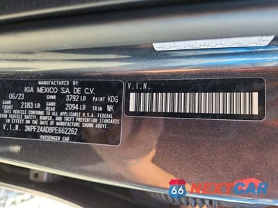 Zdjęcie 12 z 12 samochodu: 2023 KIA FORTE LXS VIN:3KPF24AD8PE662262 - miniatura