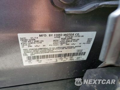 Zdjęcie 14 z 14 samochodu: 2014 FORD EXPLORER XLT VIN:1FM5K8D89EGB50519 - miniatura