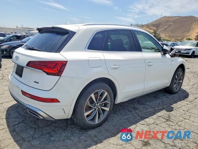 Trzecie zdjęcie samochodu z tyłu: 2023 AUDI Q5 PREMIUM PLUS 45 VIN:WA1EAAFYXP2055473 - miniatura