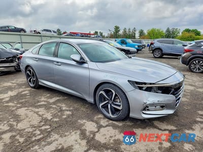 Czwarte zdjęcie samochodu z boku: 2020 HONDA ACCORD SPORT VIN:1HGCV1F34LA153860 - miniatura