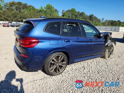 Trzecie zdjęcie samochodu z tyłu: 2018 BMW X3 XDRIVEM40I VIN:5UXTS3C5XJ0Y97263 - miniatura