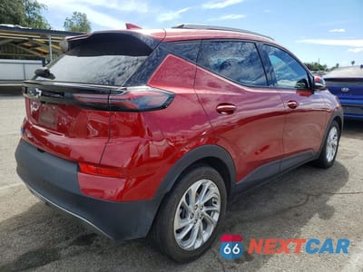 Trzecie zdjęcie samochodu z tyłu: 2023 CHEVROLET BOLT EUV LT VIN:1G1FY6S04P4194725 - miniatura
