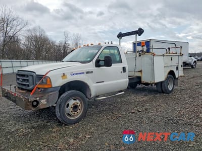 2000 FORD F450 SUPER DUTY UTILITY / SERVICE TRUCK 1FDXF46F2YEE39663 - główne zdjęcie licytacji z USA - miniatura