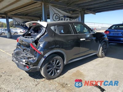 Trzecie zdjęcie samochodu z tyłu: 2017 NISSAN JUKE SV VIN:JN8AF5MR6HT702606 - miniatura