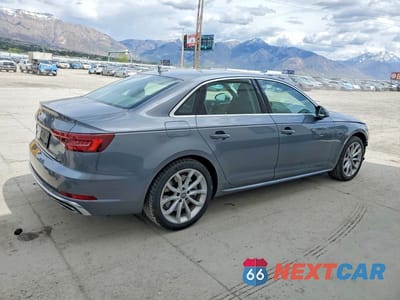Trzecie zdjęcie samochodu z tyłu: 2019 AUDI A4 PREMIUM PLUS VIN:WAUENAF49KA025156 - miniatura