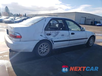 Trzecie zdjęcie samochodu z tyłu: 1992 HONDA CIVIC DX VIN:JHMEG854XNS028331 - miniatura