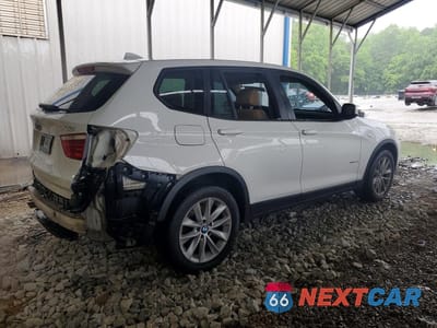Trzecie zdjęcie samochodu z tyłu: 2013 BMW X3 XDRIVE28I VIN:5UXWX9C50D0D05152 - miniatura