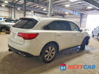 Trzecie zdjęcie samochodu z tyłu: 2015 ACURA MDX ADVANCE VIN:5FRYD4H83FB018493 - miniatura