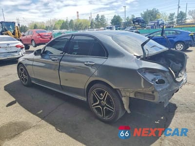 Drugie zdjęcie samochodu z przodu: 2020 MERCEDES-BENZ C 300 4MATIC VIN:W1KWF8EB5LR596732 - miniatura