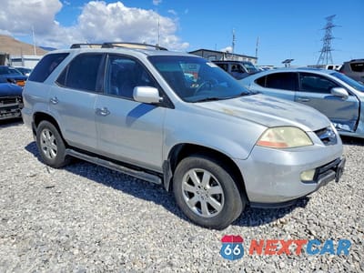 Czwarte zdjęcie samochodu z boku: 2003 ACURA MDX TOURING VIN:2HNYD18793H505012 - miniatura