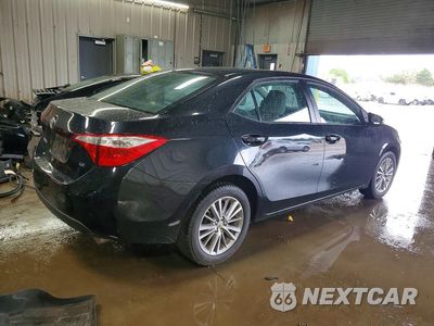 Trzecie zdjęcie samochodu z tyłu: 2014 TOYOTA COROLLA LE PLUS VIN:5YFBURHE3EP119806 - miniatura